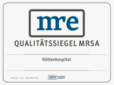 MRE Qualitätssiegel MRSA
