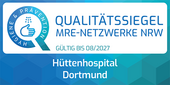 Logo Qualitätssiegel für Krankenhäuser - LZG.NRW